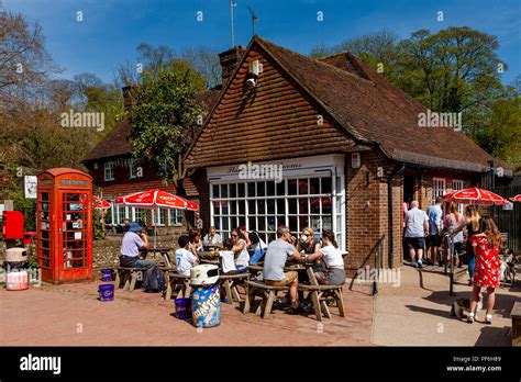 The Stanmer Tea Rooms, Stanmer Park, Brighton, Sussex, UK Stock Photo - Alamy