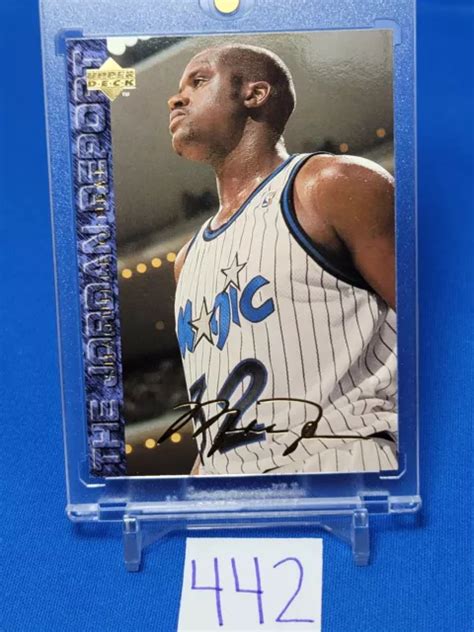 Upper Deck Report M Daille D Or Shaquille O Neal Signature