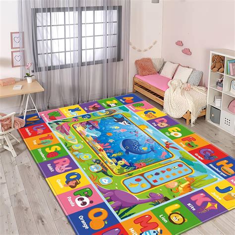 Akasisrug Tapete De Juego Para Beb Para Piso Tapete De Juego Para