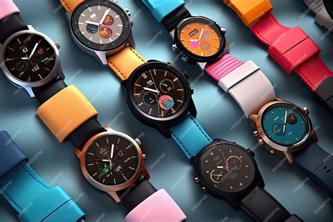 premium ai image wristwatches variety