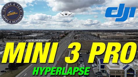 Dji Mini Pro Another Hyperlapse Flight Youtube