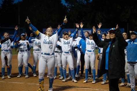 In Ncaa Tournament Rematch Ucla Softball Shuts Out Grand Canyon Daily Bruin