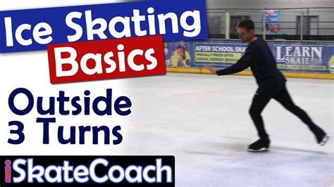 How To Do Outside 3 Turns Ice Skating Iceskating Figureskating Youtube