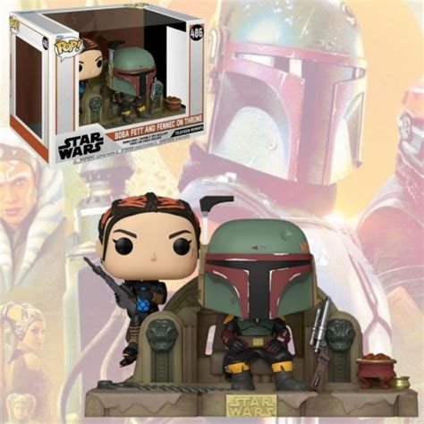 Funko Pop Boba Fett Fennec On Throne Star Wars