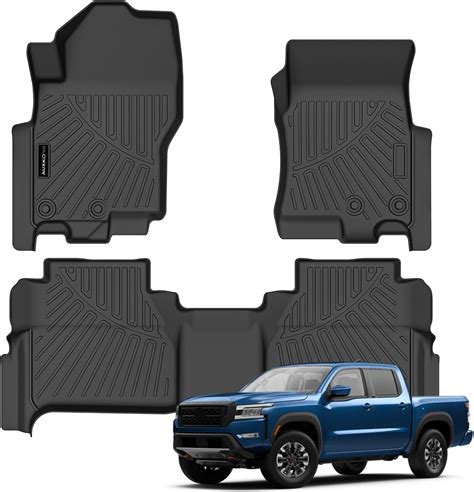 Mixsuper Liner Truck Bed Mat For Nissan Frontier 2024 2023 2022 Only For Crew Cab