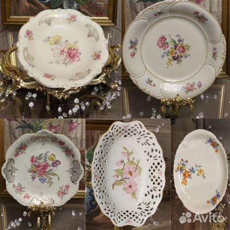 Фарфоровые антикварные тарелки купить в Москве | Товары для дома и дачи ...