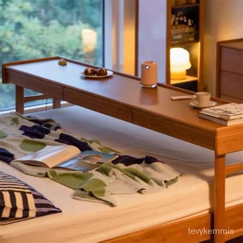 Hy 6bedroom Removable Bedside Table Solid Wood Bed Desk Bedside