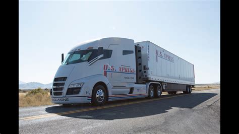 Elektro Lkw Mit Einer Megawattstunde Nikola Geht Auf Tesla Los Auto