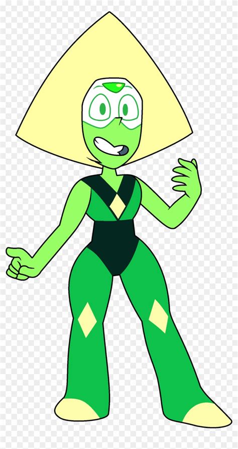 Peridot Su Steven Universe Crystal Gem Peridot Free Transparent Png