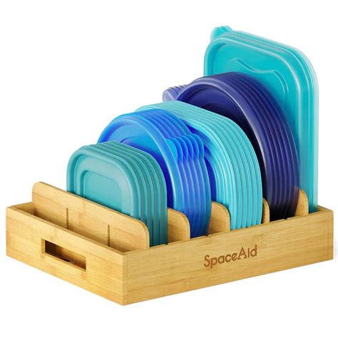Plastic Lid Organizer – SpaceAid
