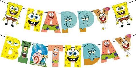 Spongebob Birthday Niska Cena Na Allegro Pl