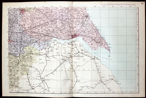 Antique Maps Of Yorkshire East Riding