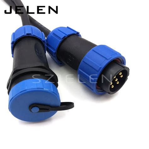 Sp Pin Cable Connector Ip Electrical Connector Waterproof Pin