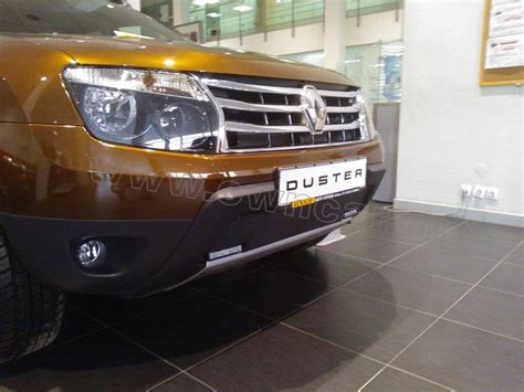 Защитная решетка радиатора Premium Renault Duster DHO (Рено Дастер с ...