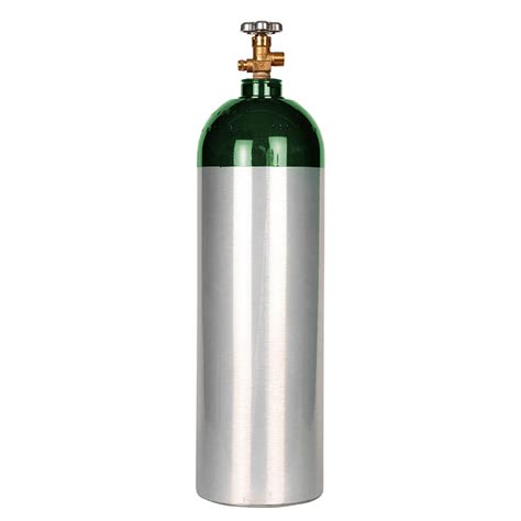 60 cu ft Aluminum Oxygen Cylinder | Gas Cylinder Source