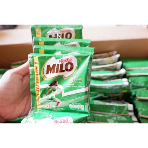 Jual Milo Sachet 22G Isi 10 Gratis 1pcs Shopee Indonesia