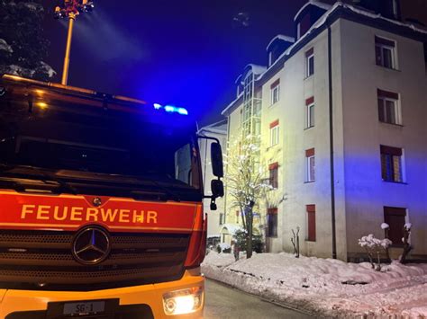 St Gallen SG Wohnungsbrand Frau 61 Schwer Verletzt Polizeinews Ch