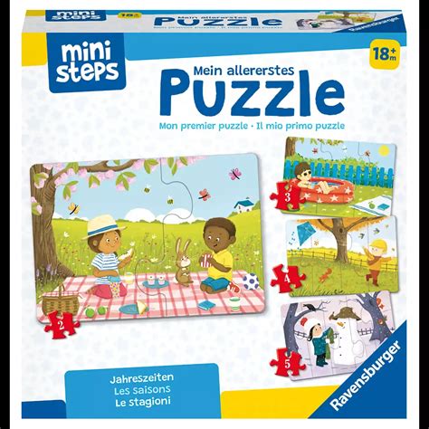 Ravensburger Mini Steps Puzzle Jahreszeiten Babyone