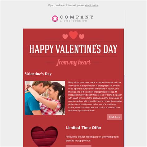 18 13 Free Valentines Day Email Templates