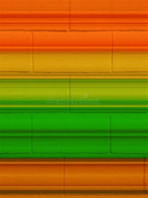 A Colorful Wall In The Background Of The Screen Stock Image Image Of