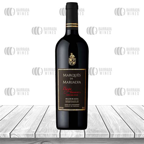 Marqu S De Marialva Reserva Baga Tinto Bairrada Wines