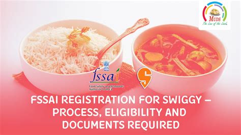 Fssai Registration For Swiggy Everything You Need To Know