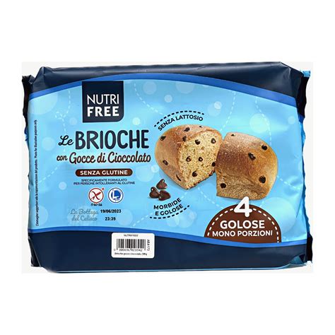 Brioche Con Gocce Di Cioccolato Nutrifree G