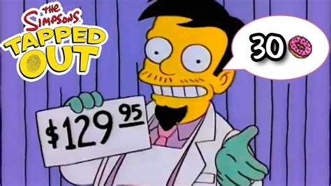 The Simpsons Tapped Out Dr Nick Premium Character Walkthroughs Youtube