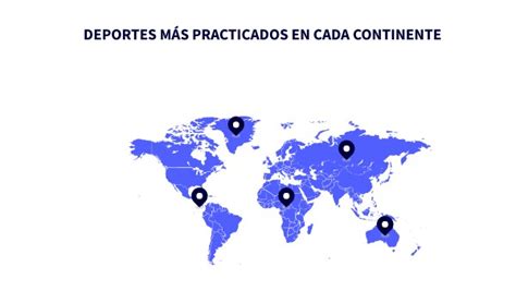 Deportes MÁs Practicados En Cada Continente