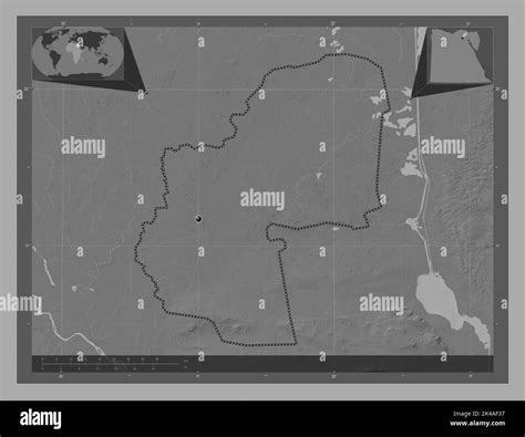 Ash Sharqiyah gobernación de Egipto Mapa de elevación en dos niveles