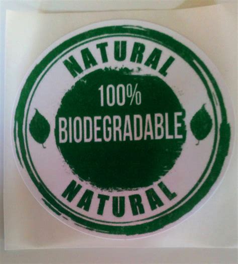 Biodegradable Labels - Cutting Edge Labels