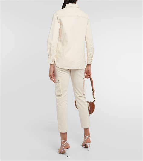 Jeanshemd Eden In Nude Isabel Marant Mytheresa