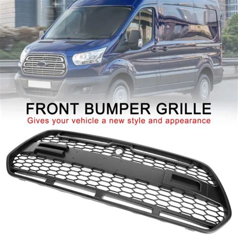 Matt Black Front Bumper Grille Grill Fit Ford Transit Mk8 2015 2018 Raptor Uk £8899 Picclick Uk