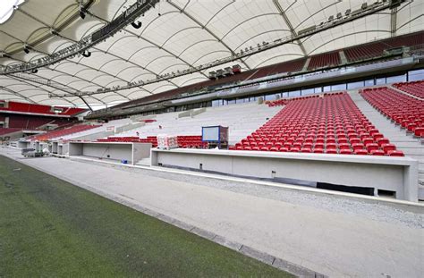 Umbau Im Zeitplan So Präsentiert Sich Die Mhp Arena Zum Saisonstart