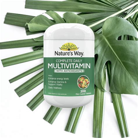 Nature S Way Complete Daily Multivitamin With Antioxidants