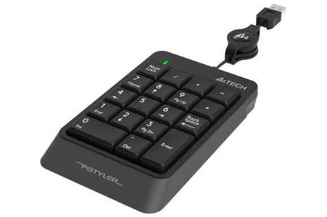 Цифровой клавиатурный блок A4Tech Fstyler FK13 Grey USB, цена 257 грн ...