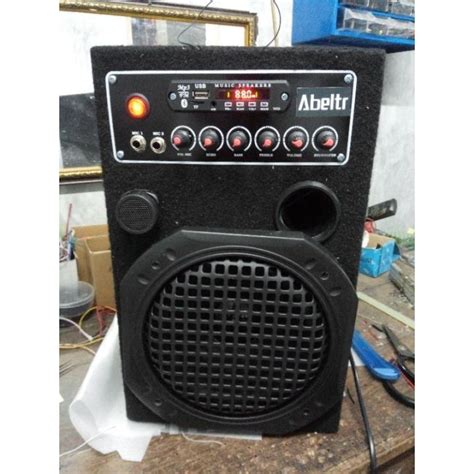 COD Salon Aktif 8 Inch Rakitan Sendiri Speaker Bluetooth Aktif