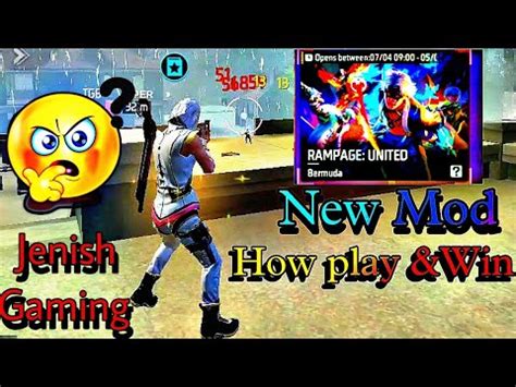 New Rampage United Mode How To Play New Rampage United Mode Freefire