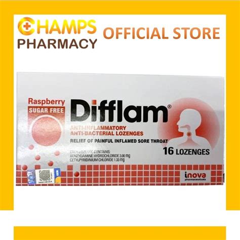 Difflam Anti Inflammatory Anti Bacterial Red S Lazada