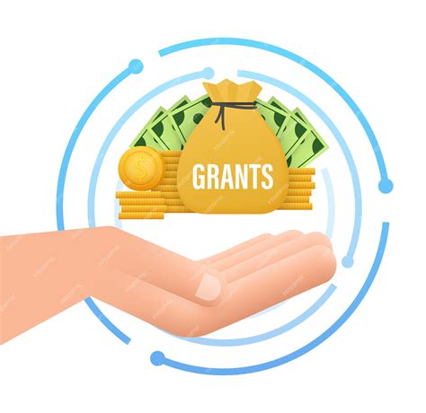 Premium Vector | Sheet document Grants funding Financing Higher ...