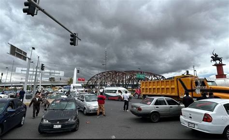 Bloqueos Autopista M Xico Pachuca As Se Vivi El Cierre De La Vialidad