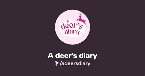 A Deers Diary Linktree