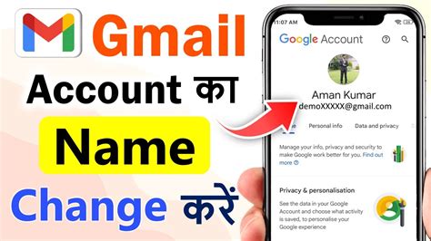 Gmail Name Kaise Change Kare How To Change Google Account Name