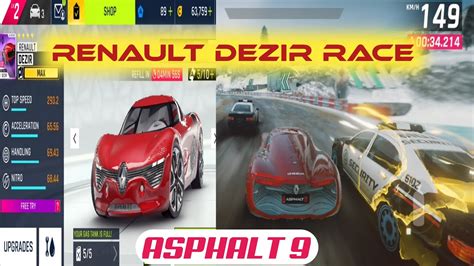 Asphalt Renault Dezir Race Youtube