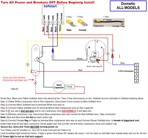 Dometic Wiring Diagrams And Instructions Softstartrv