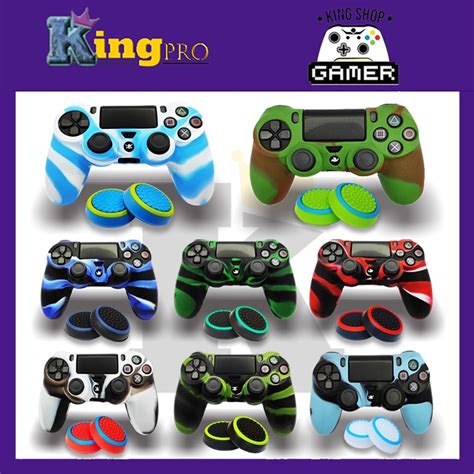 Capa De Silicone Para Controle Dualshock Ps Par Grip Analogico