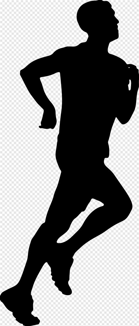 Download Gratis Jogging Silhouette Running Man Siluet Olahraga