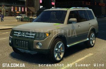 Mitsubishi Pajero Wagon Stock Gta