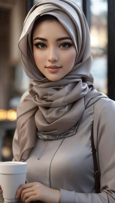 Beautiful Muslim Girl In Hijab By Rasooliartworks On Deviantart