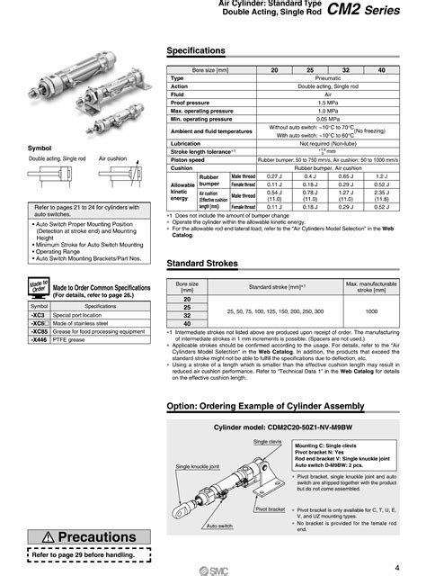 Xylanh Kh Smc Cdm B Series